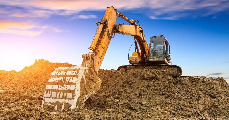 Renting construction equipment